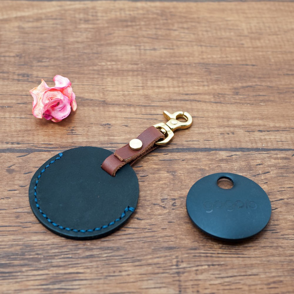 Be Two 手工皮件︱Gogoro 鑰匙皮套 觸控式啟動鍵皮套 鑰匙圈 鑰匙包 客製壓印 真皮 第1張的照片