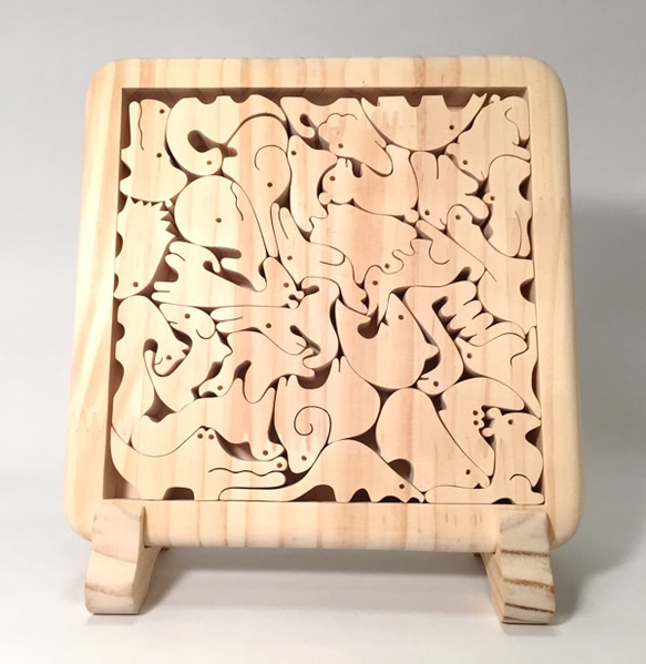 顧客限定ノベルティLOUIS VUITTON非売品木製パズル積み木新品