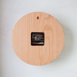 木の時計01(Φ240) No6 | チェリー【針、選択可】 5枚目の画像