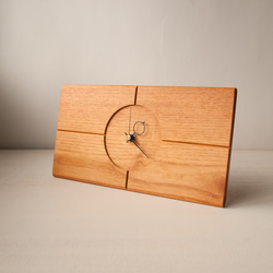 木の時計(ヨコナガ) | ケンポナシ 1枚目の画像