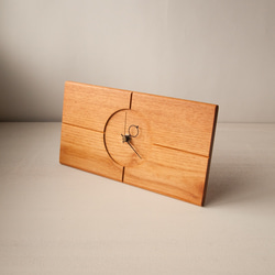木の時計(ヨコナガ) | ケンポナシ 2枚目の画像