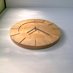 木の時計01(Φ300) No8 | 山桜 2枚目の画像