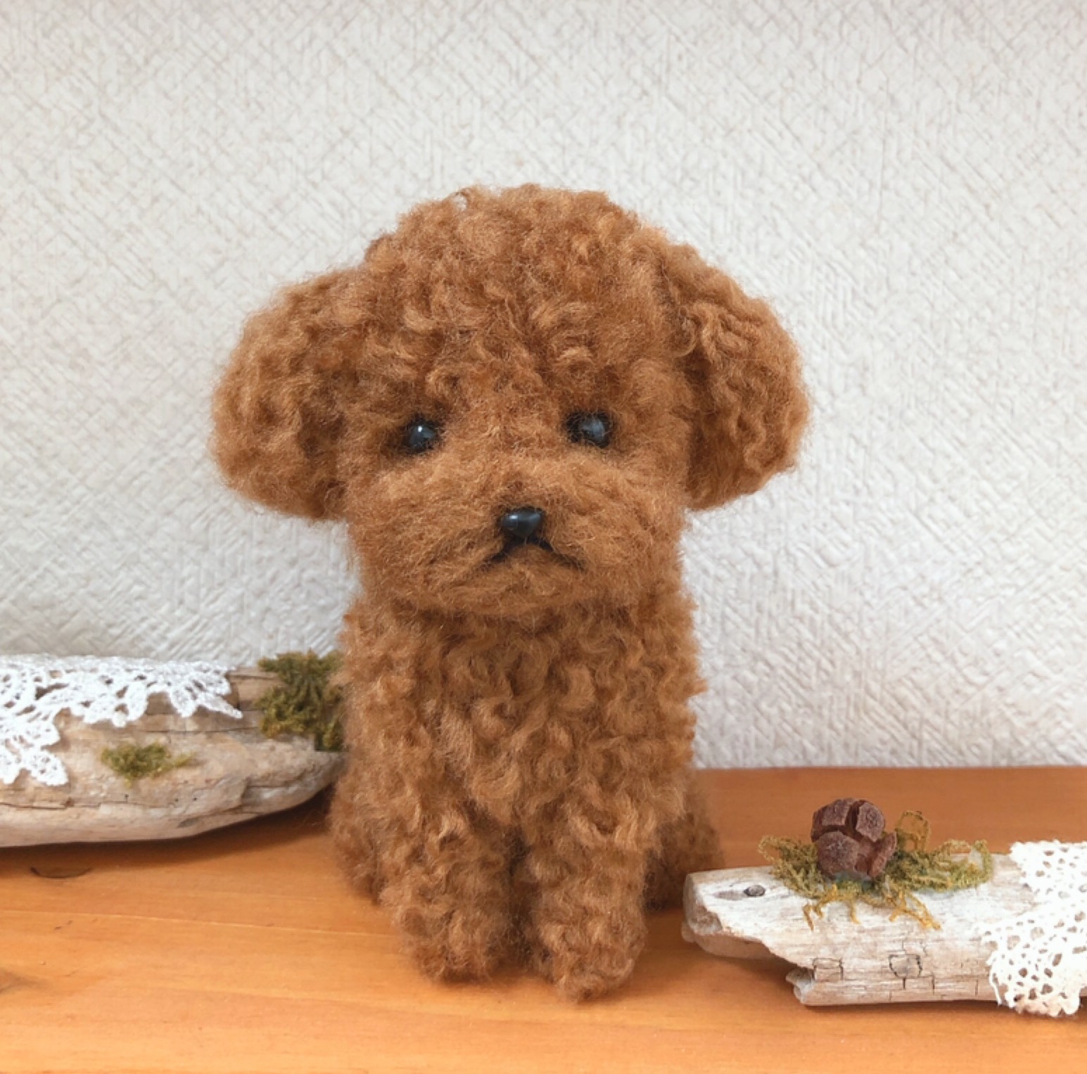 トイプードルお人形 Lecielちゃん しょ