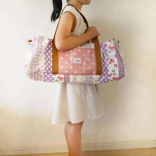 受注生産】新体操バッグ（小）新体操ボストンバッグ リボン