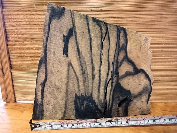 黒柿 縞柿 25mm 銘木 工芸 希少材 NO9 木材・板 こうきち 通販