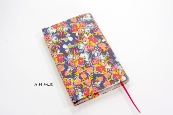 Garden 文庫本サイズ ブックカバー ハンドメイド 布1枚で作るブック
