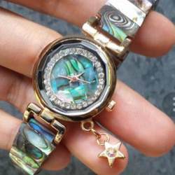 [失われたと見つける]ゲストカスタム天然石の腕時計x2 2枚目の画像