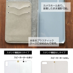 ◉受注制作◉手帳型iPhoneケース「シロクマ牛乳」 3枚目の画像