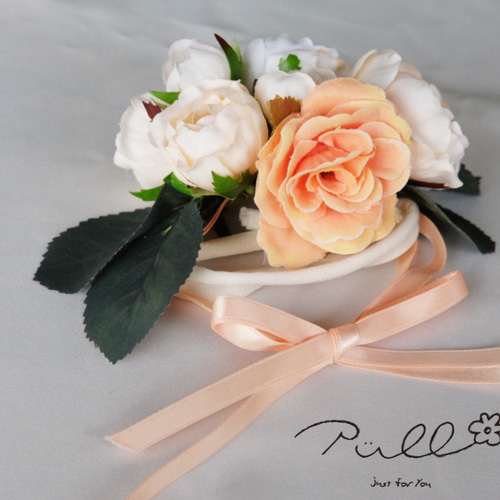 花の冠＆リスレットブーケ ヘッドドレス（ウェディング） Pull 〜just