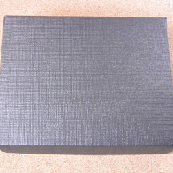 ブラック格子模様 化粧箱(小)×2PCS 2枚目の画像