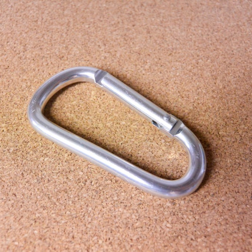 フック金具 シンプル カラビナ2個入り ハンドメイド ハンドクラフト