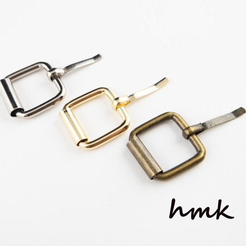 バックル 20mm内寸（大）×5個SET シルバー・ゴールド・アンティーク