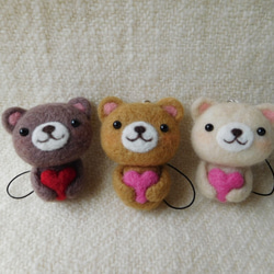 夏も羊毛フェルト！【スイカくま】メイキングneedle felting/DIY