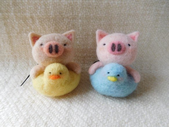 羊毛フェルト 浮き輪でぷかぷか.° 動物さん5点セット ぬいぐるみ 夏 作家 羊毛フェルト 浮き輪でぷかぷか.° 動物さん5点セット ぬいぐるみ
