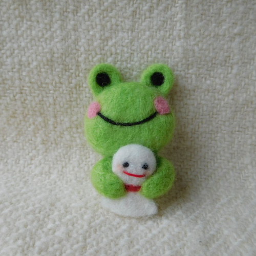 カエル　　羊毛フェルト hqdefault.jpg