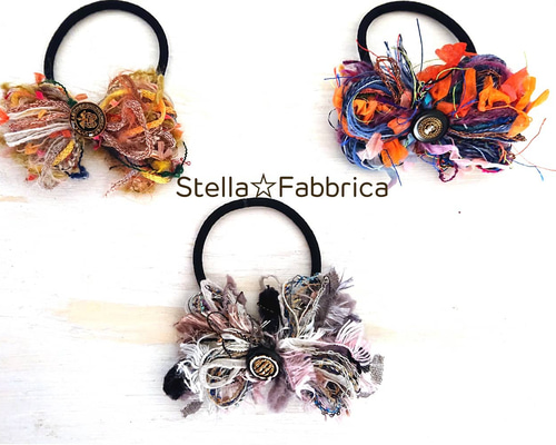 引き揃え糸　ヘアゴム着用例 0_997b657694ac4543c4c5cdc28849