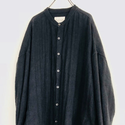 bandcollar long shirt 9枚目の画像