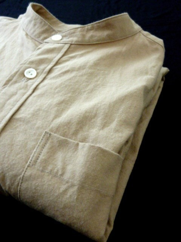 【再販】ポケットシャツ（ベージュ） 8枚目の画像