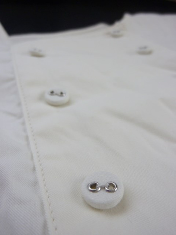 ダブルボタンシャツジャケット（アイボリー） 5枚目の画像