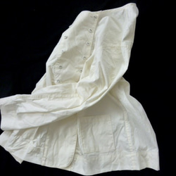 ダブルボタンシャツジャケット（アイボリー） 7枚目の画像