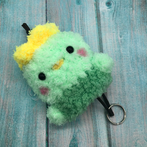 棉花糖動物鑰匙包-鑰匙包(河童) 第2張的照片