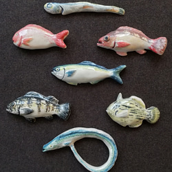 陶器の箸置き(太刀魚) 4枚目の画像