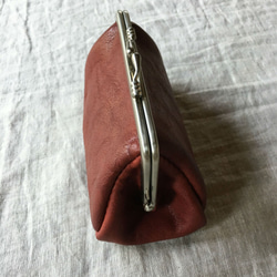 "gamaguchi" pouch D /  red 2枚目の画像