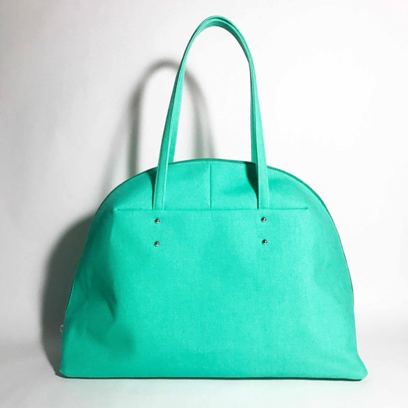 SHELL ( Mint Green ) / ファスナートートバッグ ( ミント グリーン