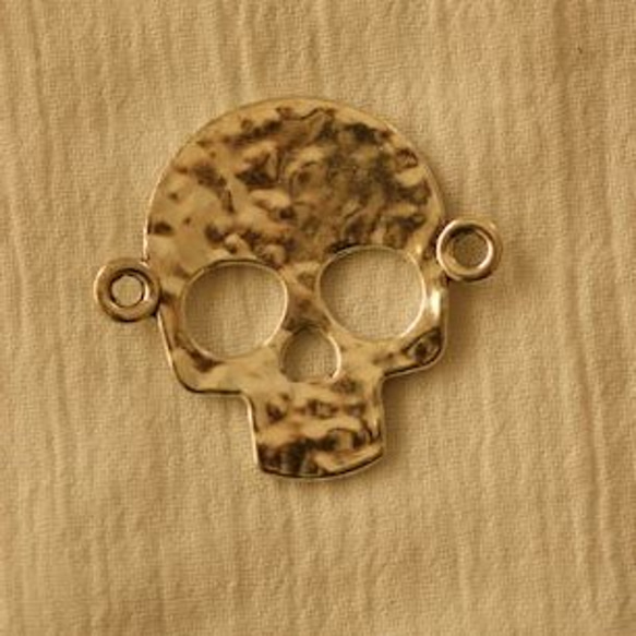 A134 /古金屬魅力裝飾Ginkobi骨架（4） 第2張的照片