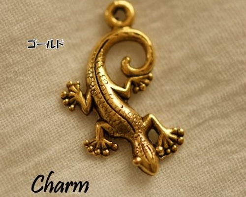 18K ゴールド トカゲ チャーム 0_67c732b6cd80a7e807ce833c6477