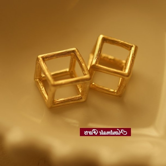 BO188 [魅力] K14GP黃金立方體（2） 第1張的照片