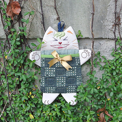 太開心可愛貓咪吊飾置物袋(*^o^*)♥ 第1張的照片