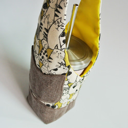 新黃貓-水壺袋/保溫杯袋/傘袋 第2張的照片