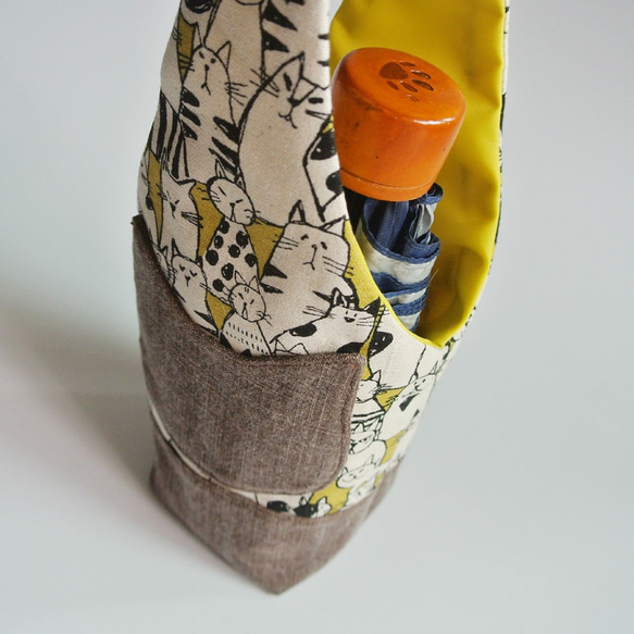 新黃貓-水壺袋/保溫杯袋/傘袋 第3張的照片