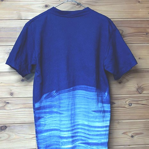 絞りとお魚藍染Tシャツ Tシャツ uriuribachan 通販 4022831