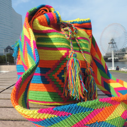 wayuu mochila ワユーモチラ　世界一つコロンビア産 1枚目の画像