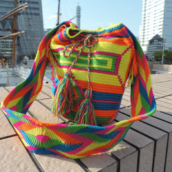 wayuu mochila ワユーモチラ　世界一つコロンビア産 2枚目の画像