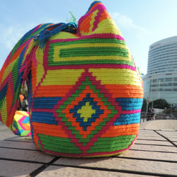 wayuu mochila ワユーモチラ　世界一つコロンビア産 3枚目の画像