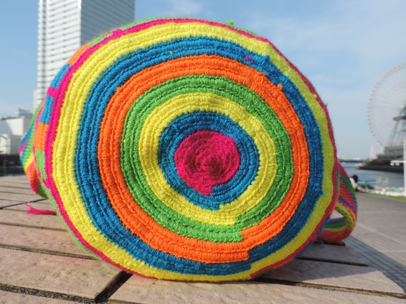 wayuu mochila ワユーモチラ　世界一つコロンビア産 4枚目の画像