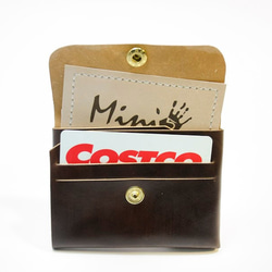 【Mini5】雙面多功能零錢包(棕) 第2張的照片