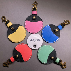 【Mini5】Gogoro鑰匙圈 (黑底撞色/亮色/五色) 第3張的照片