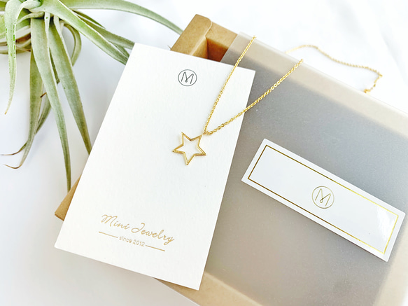 【聖誕禮物】18K金項鍊- 流星 鏤空  簡約質感設計  特別 生日 母親節 聖誕節 交換禮物 第5張的照片