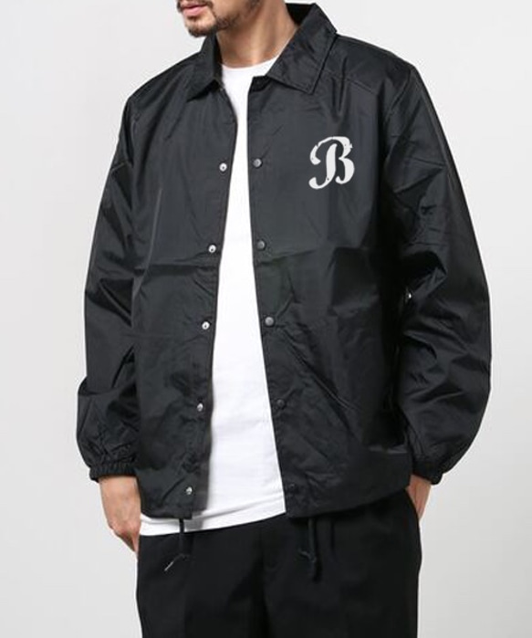 ☆新品☆jancheri COACH jacket BロゴコーチジャケットナイロンジャケットS~XL 2枚目の画像