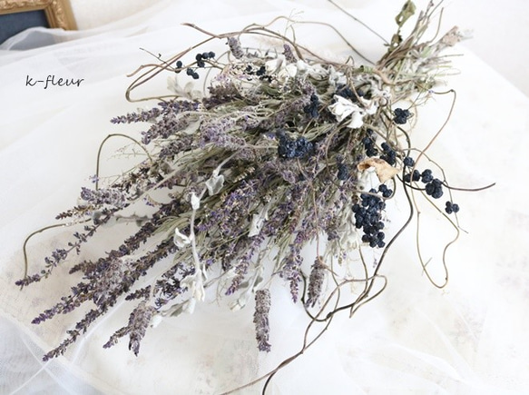 野ぶどうのナチュラルスワッグ ドライフラワー K-FLEUR 通販 7808848