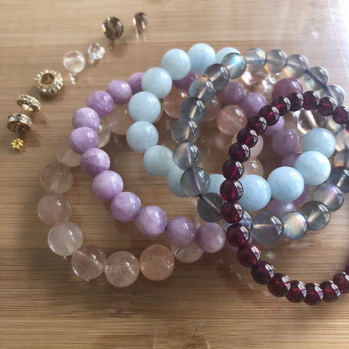 ❈kaon様 ご依頼品 天然石ブレスレット kaon様 ご依頼品 天然石スフィア 高