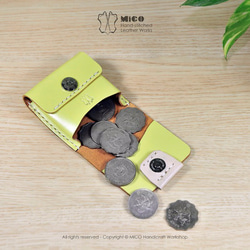MICO 方塊零錢包 (客製化自選皮料)[接單訂製] 第4張的照片