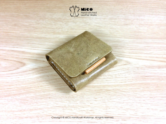 MICO 方塊零錢包 (客製化自選皮料)[接單訂製] 第8張的照片