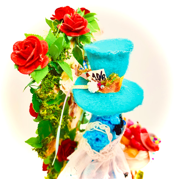 《再販Alice♡シリーズ》Alice Sweets☆Party/ドールハウス/ミニチュア/アリス/無料ギフトラッピング 3枚目の画像