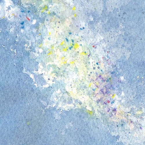 君の夢が叶うよう（水彩イラスト原画・額無し） イラスト 絵描き