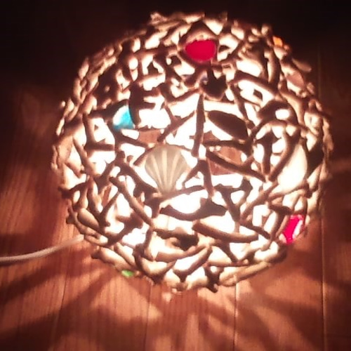 琉球珊瑚・サンゴランプシェード スタンドライト・テーブルランプ mito